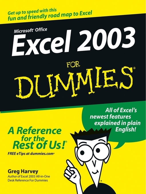 Title details for Excel 2003 For Dummies by Greg Harvey - Available